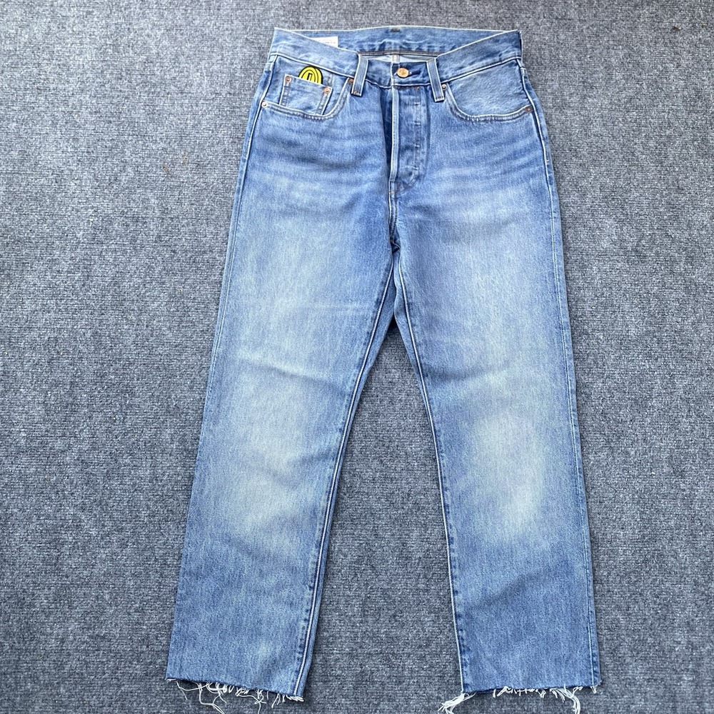 Levi's Premium 501 & Super Mario Jeans Women W27 L 28 Limited Edition Nintendo